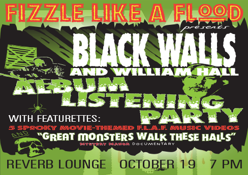 Black Walls and William Hall Album Listening Party